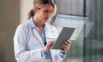 Accede a diagnósticos, exámenes y tratamientos en un visor digital completo.